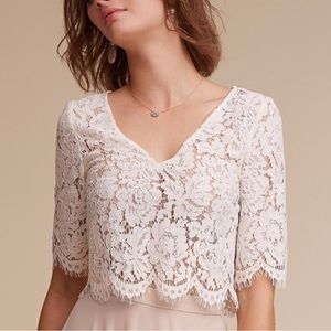 NWOT BHLDN x Jenny Yoo Libby Lace Top